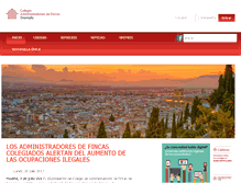 Tablet Screenshot of cafgranada.es